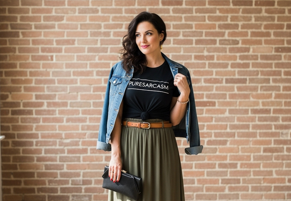 How to Style a Graphic Tee Without Looking Like a Teenager Image