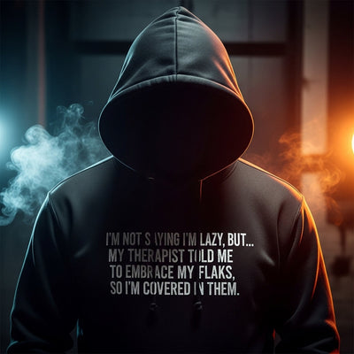 Sarcastic hoodies and funny sweatshirts with dark humor designs and bold quotes