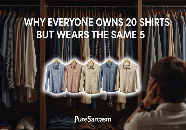 Why Everyone Owns 20 Shirts But Wears the Same 5 Blog post image