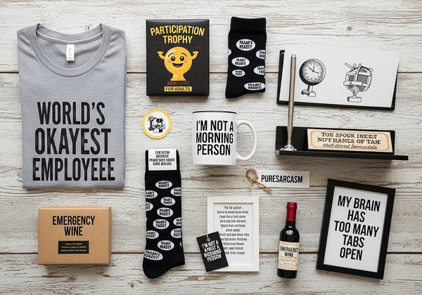 Sarcastic gifts including t-shirts, hoodies and mugs for people who appreciate dark humor