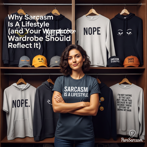 Why Sarcasm Is A Lifestyle (and Your Wardrobe Should Reflect It) Blog Post Image