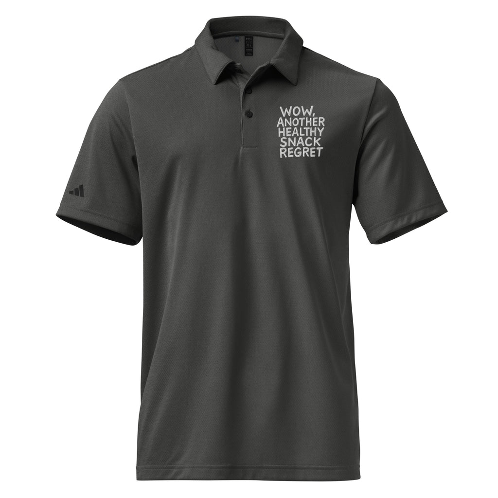 PureSarcasm sarcastic t-shirt - black melange, front view