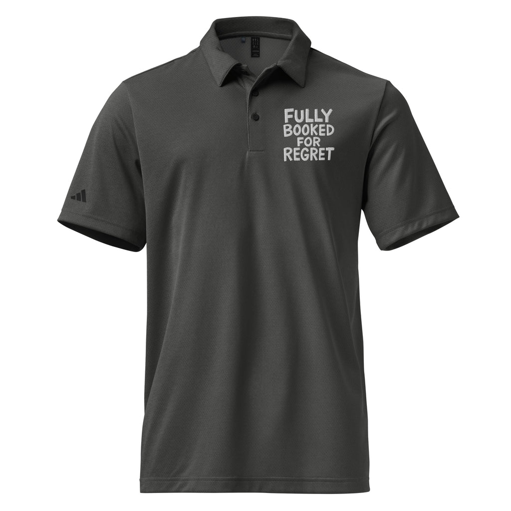 Fully Booked for Regret sarcastic tumbler - black melange, front view