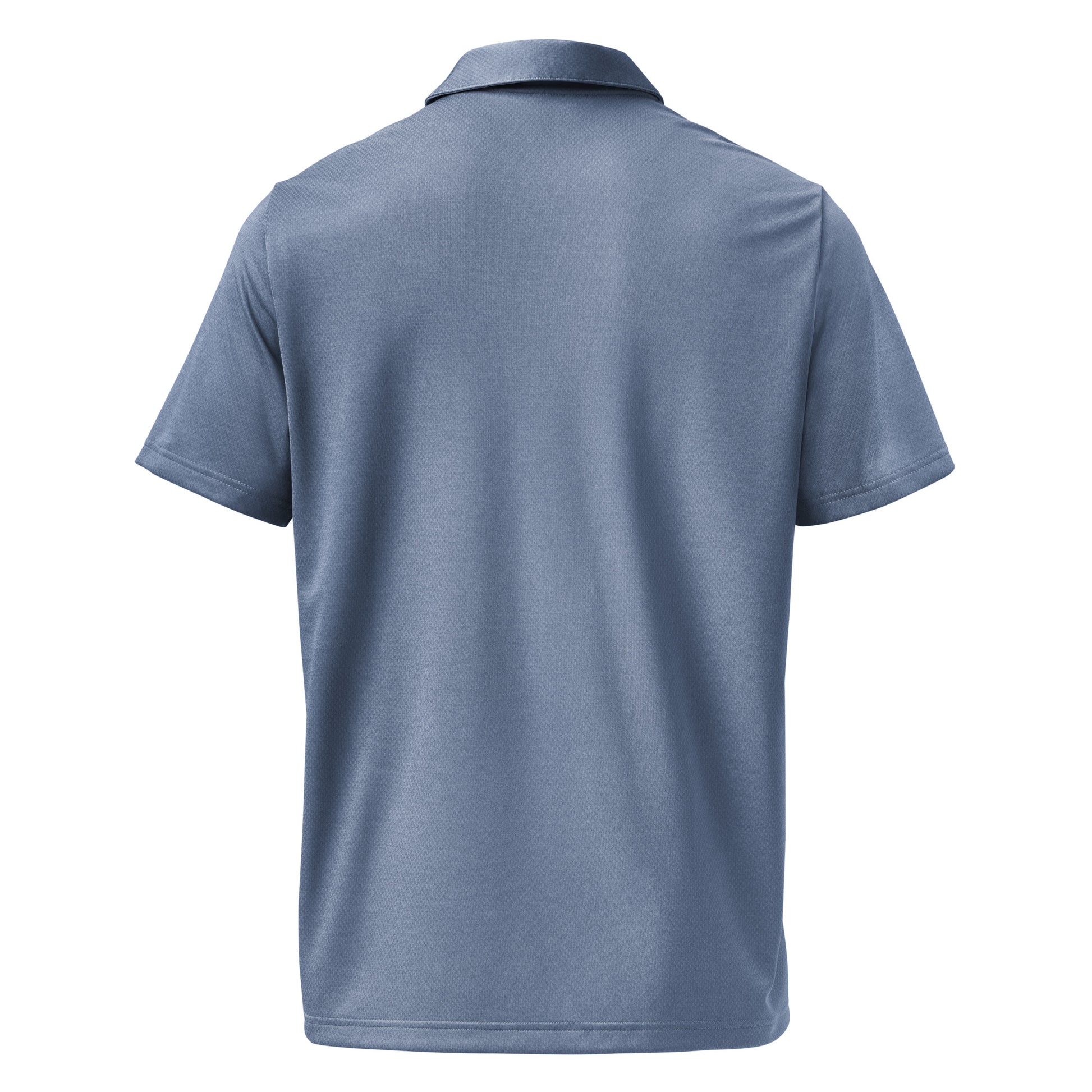 Climbing the Corporate Ladder... Sideways sarcastic t-shirt - collegiate royal melange, back view