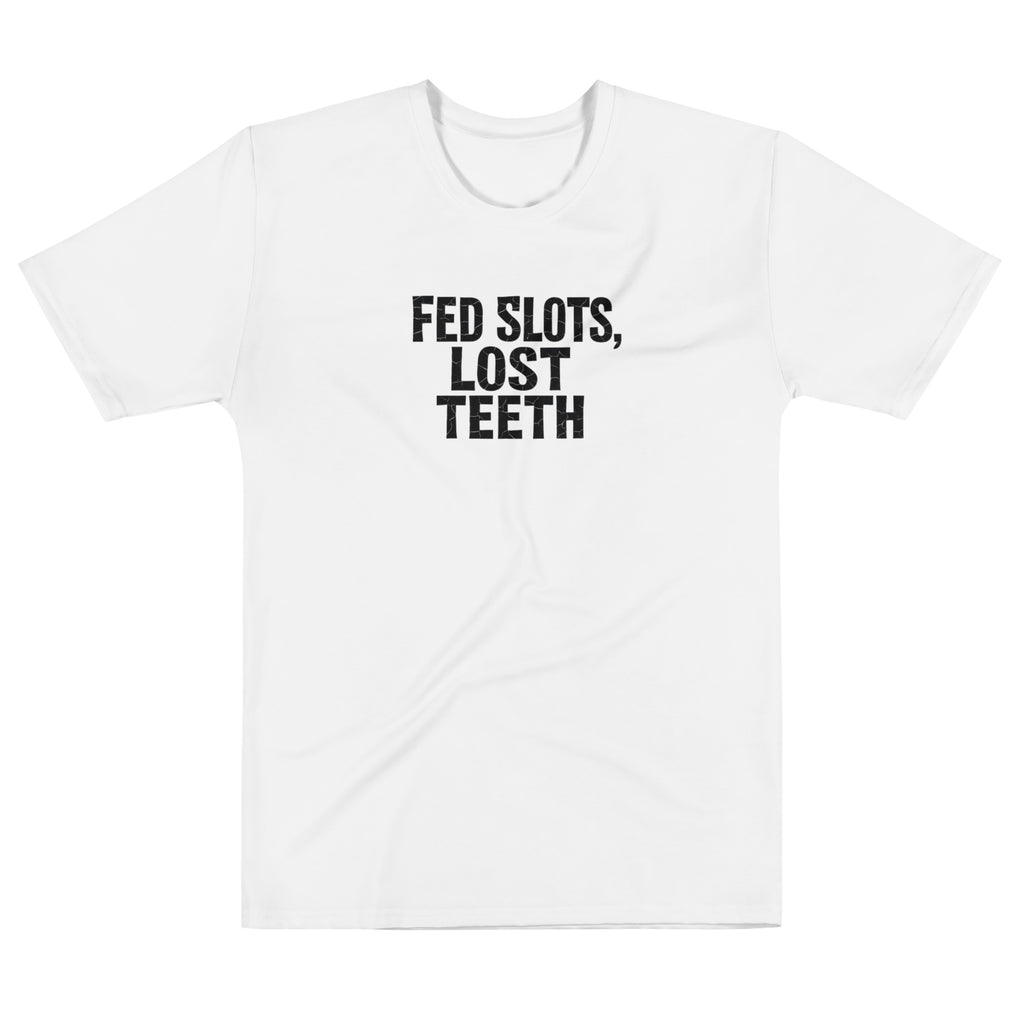 PureSarcasm sarcastic t-shirt - t white, front view