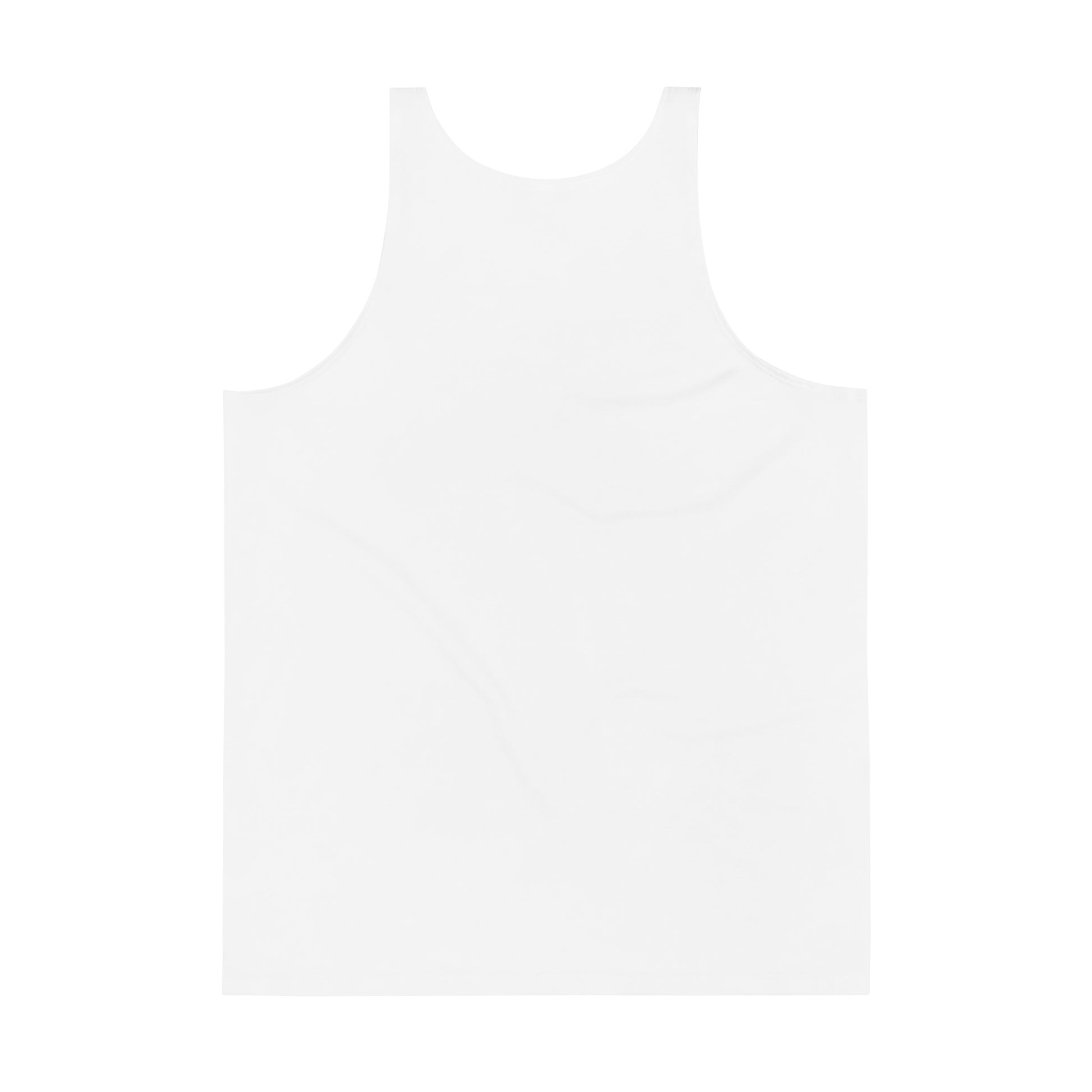 Email Me Never sarcastic tank top - print mens, back view