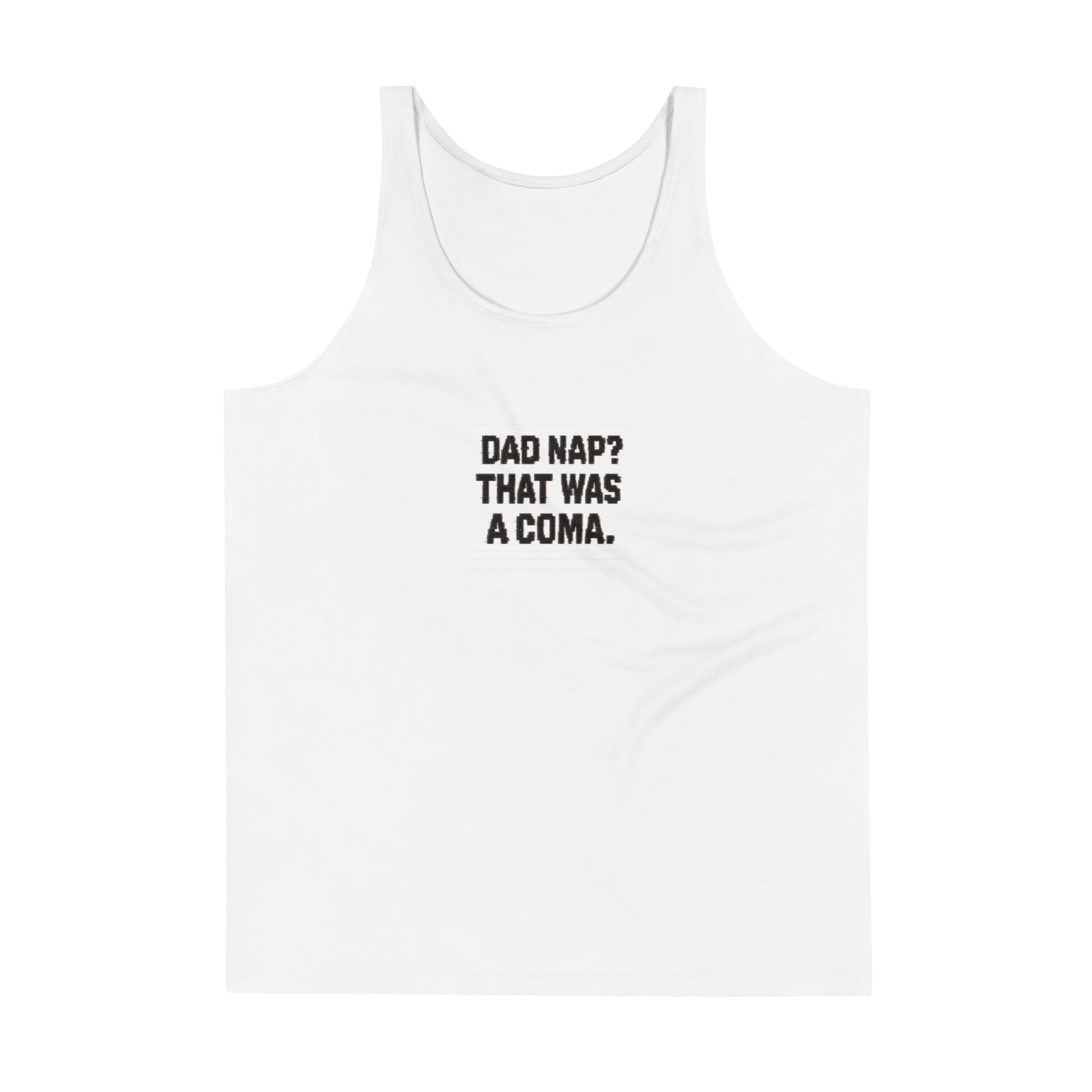 PureSarcasm sarcastic tank top - print mens, front view