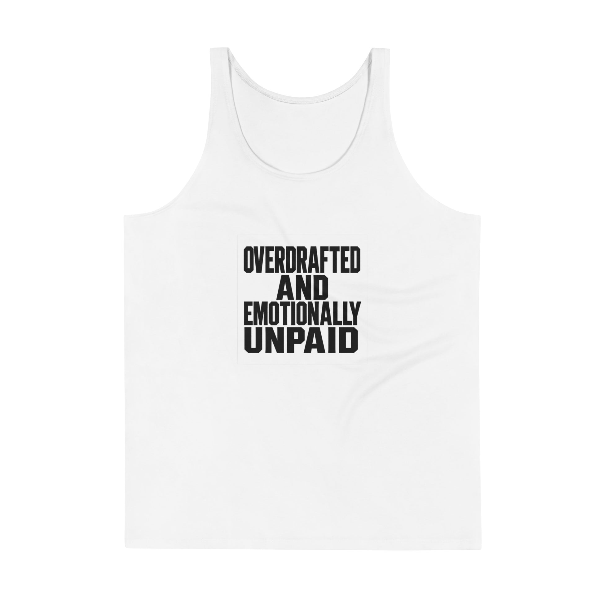 PureSarcasm sarcastic tank top - print mens, front view