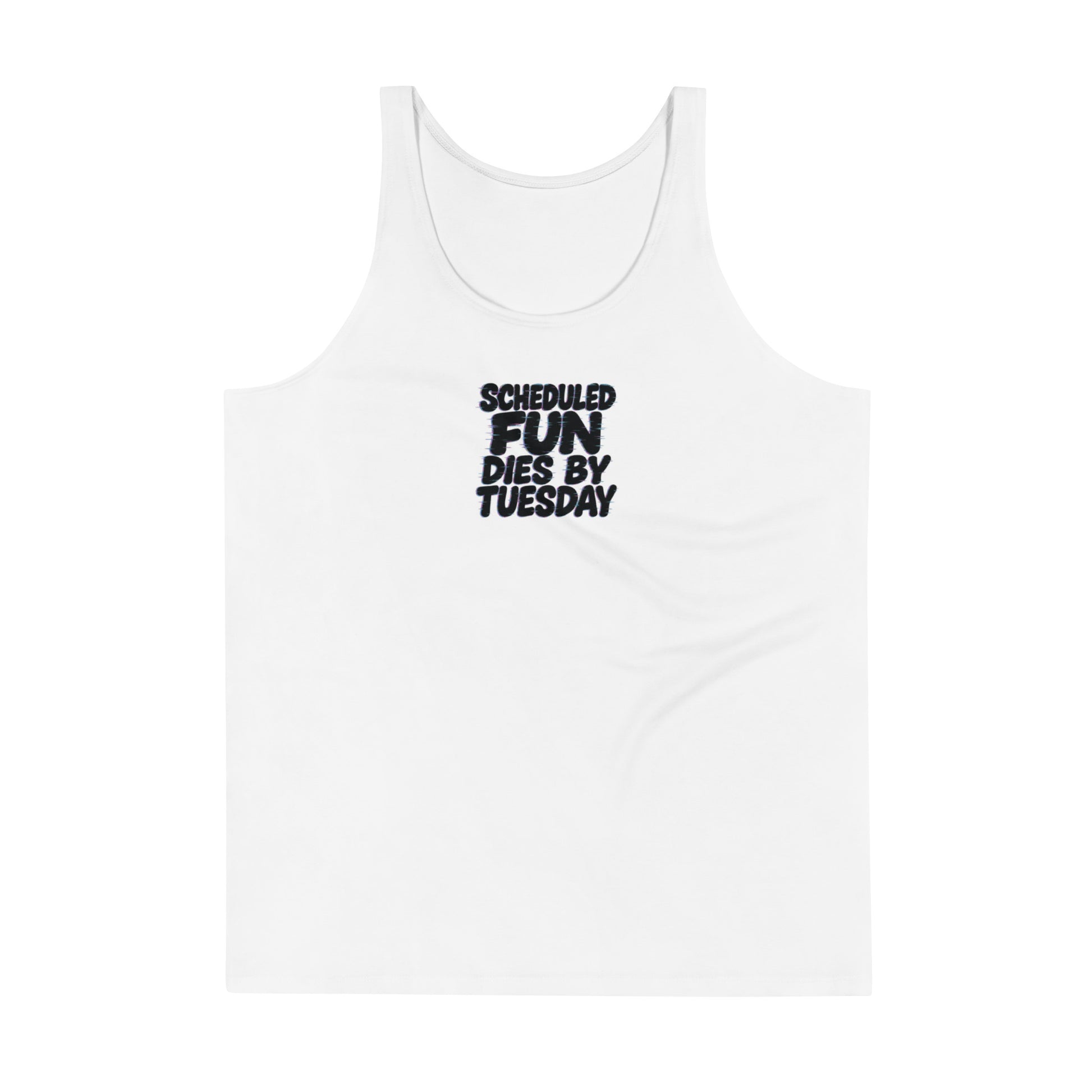 PureSarcasm sarcastic tank top - print mens, front view