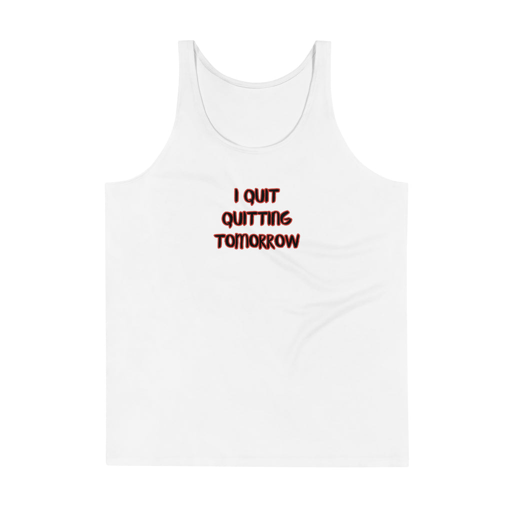 PureSarcasm sarcastic tank top - print mens, front view
