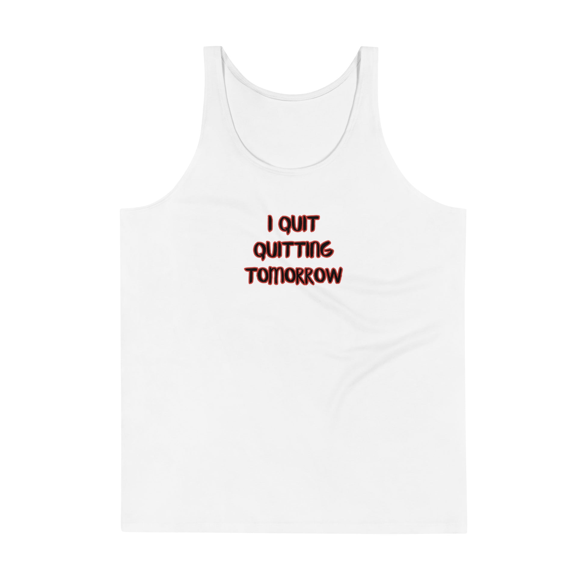 PureSarcasm sarcastic tank top - print mens, front view