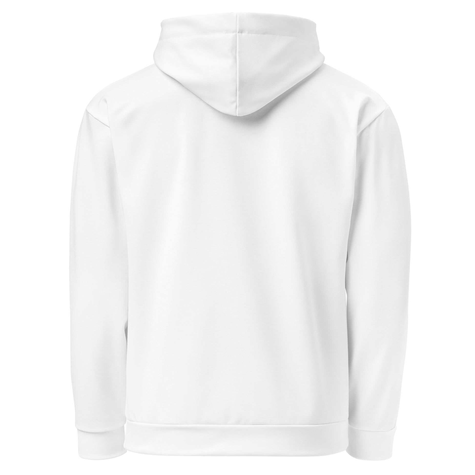 Can’t Adult, Already Dead Inside sarcastic hoodie - unisex white, back view