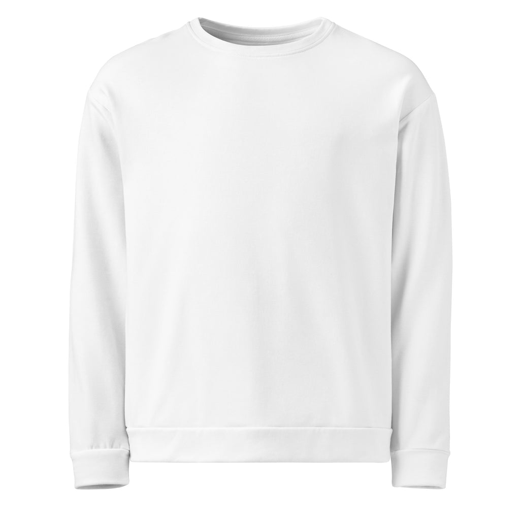 Working Hard on My Exit Plan sarcastic sweatshirt - unisex white, front view