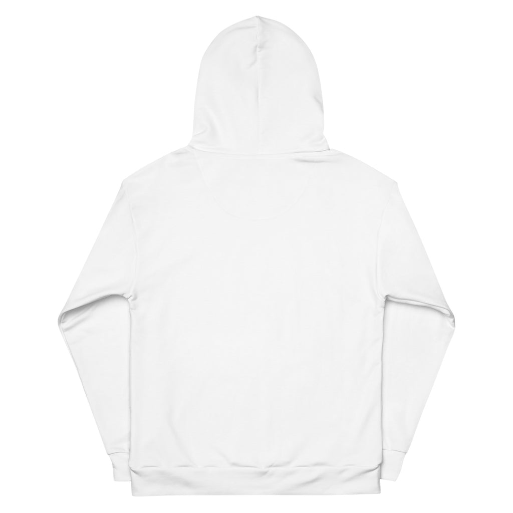 PureSarcasm sarcastic hoodie - cotton white, back view