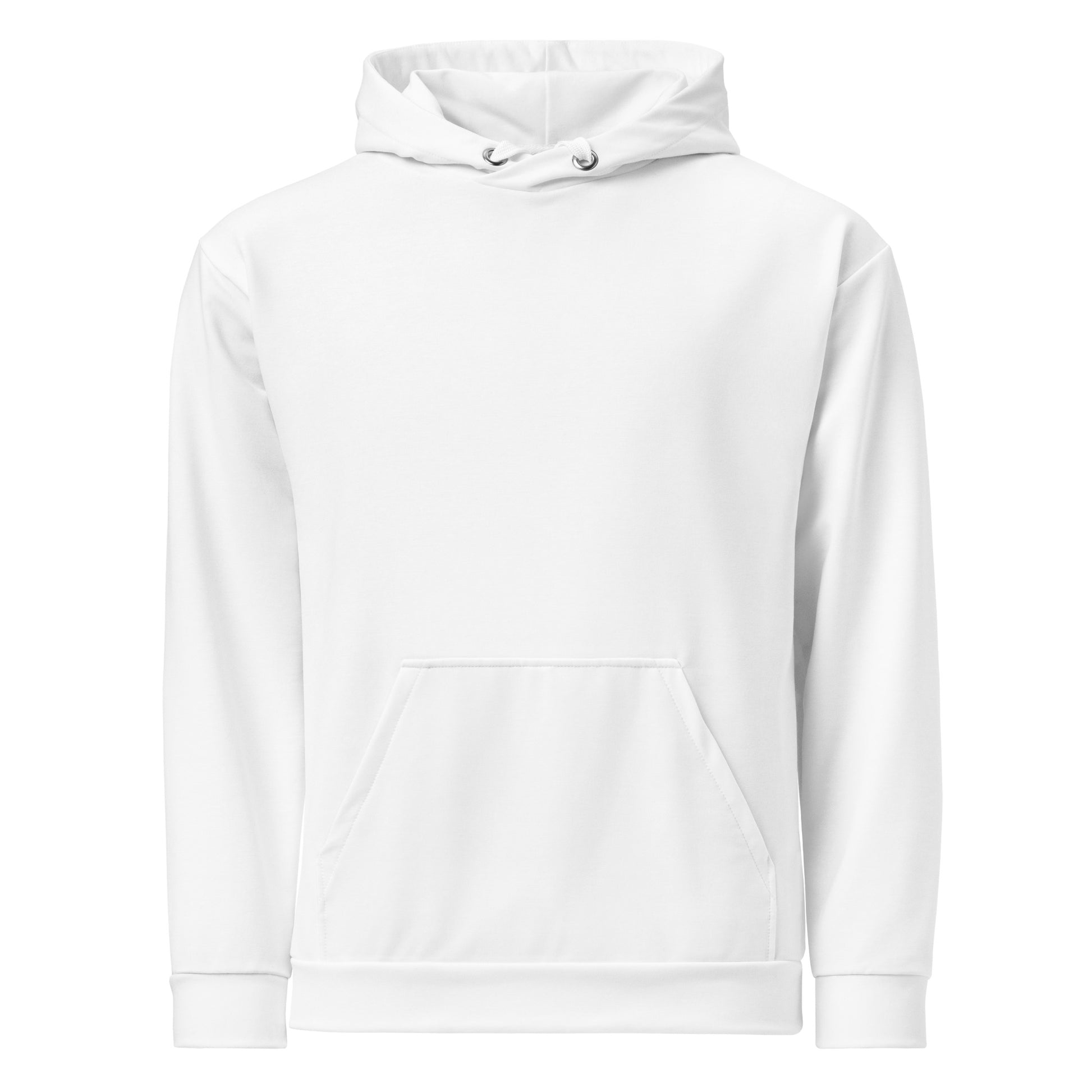 Love You, Mean It. Barely. - Sarcastic Hoodie | PureSarcasm in Cotton Hoodie White - Front View | Sarcastic Hoodie | PureSarcasm