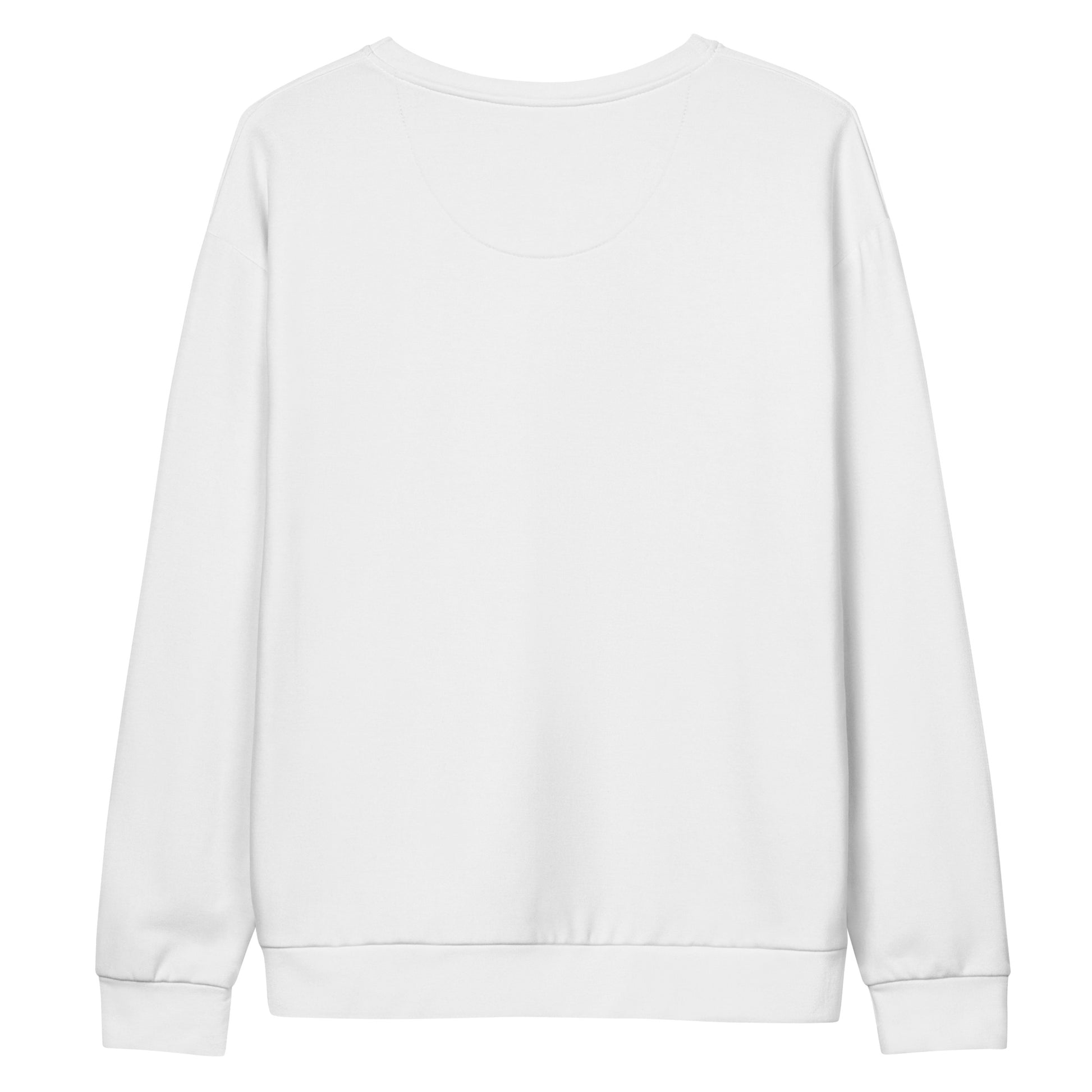 PureSarcasm sarcastic sweatshirt - cotton white, back view