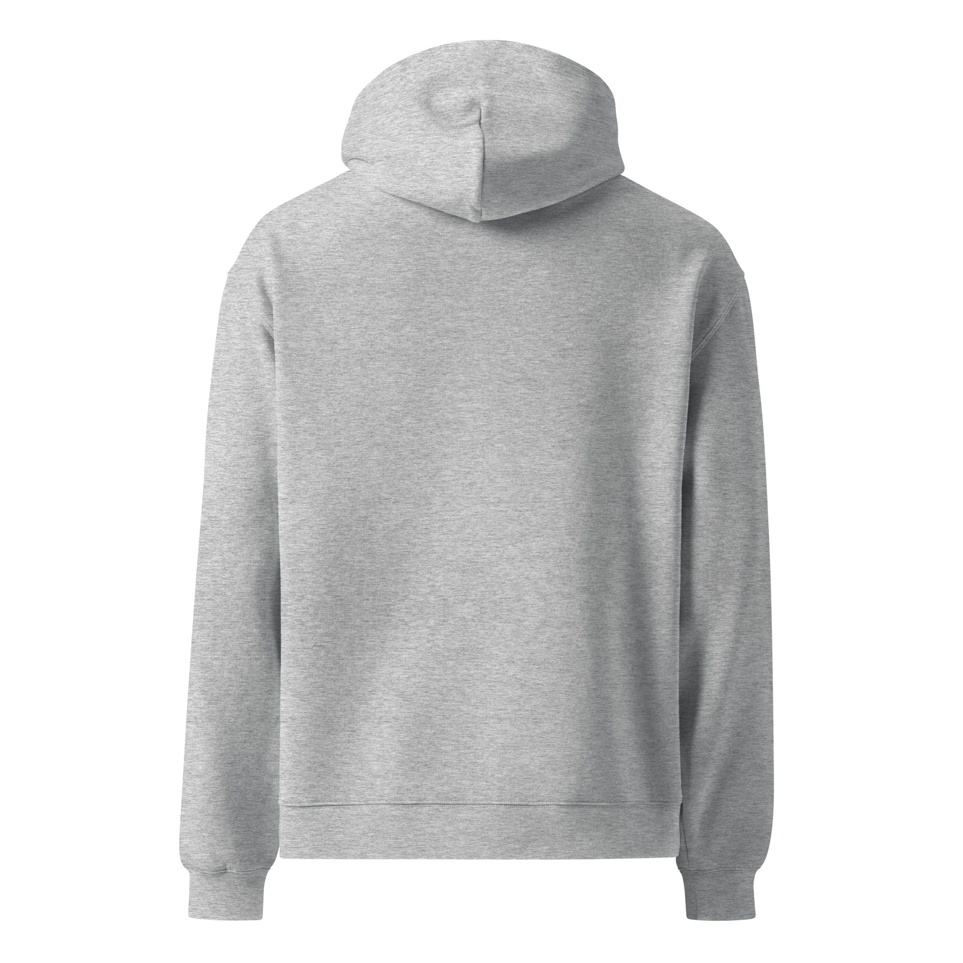 Another Day, Another Breakdown sarcastic hoodie - athletic heather, back view