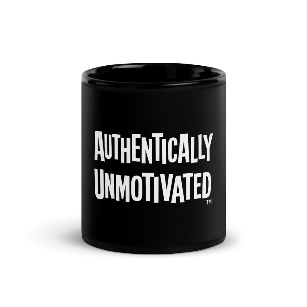 Authentically Unmotivated™ sarcastic mug from PureSarcasm