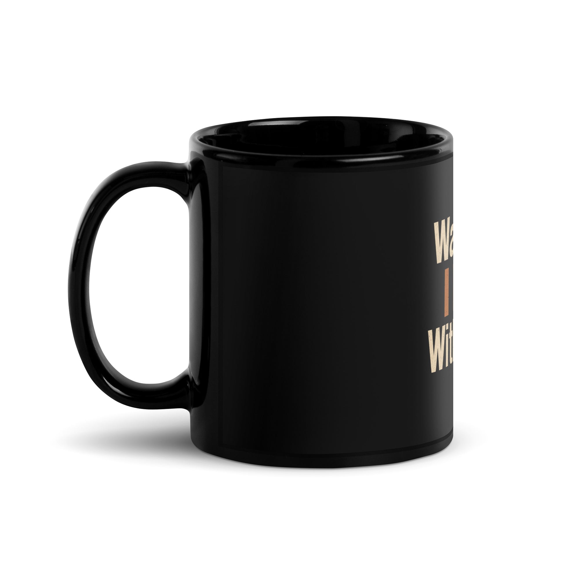 Warning: I Bite With Words - Sarcastic Mugs in Oz Handle On - Left Side | Sarcastic Mugs | PureSarcasm