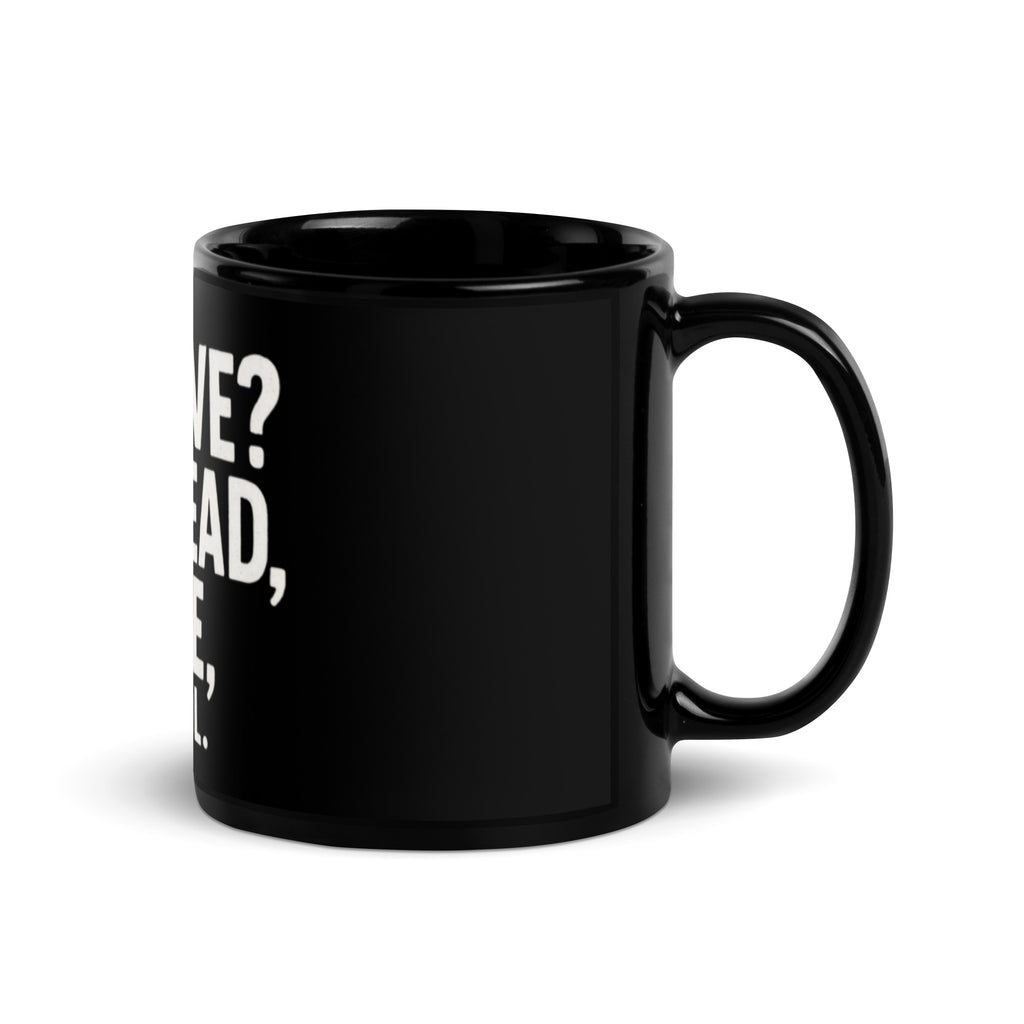 Festive? I’m Dead Inside, Carol. - Sarcastic Mug | PureSarcasm in Oz Handle On - Right Side | Sarcastic Mug | PureSarcasm