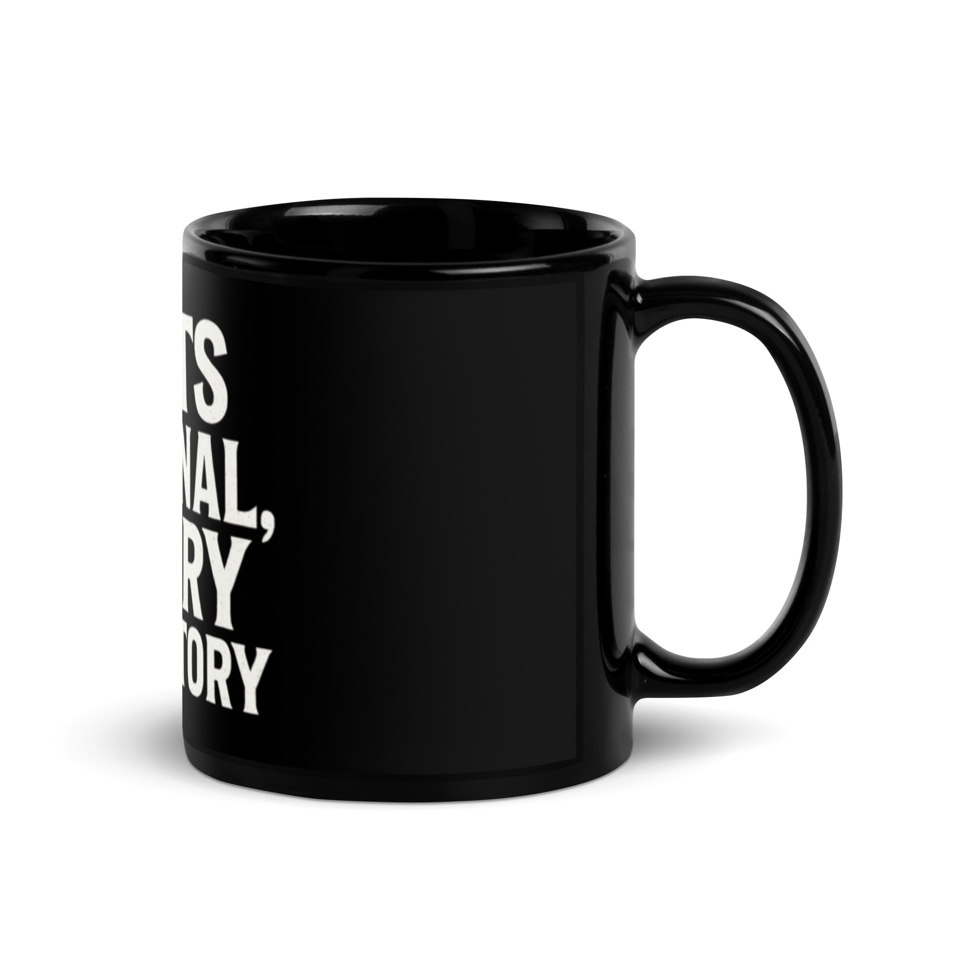 Pants Optional, Misery Mandatory - Sarcastic Mug | PureSarcasm in Oz Handle On - Right Side | Sarcastic Mug | PureSarcasm