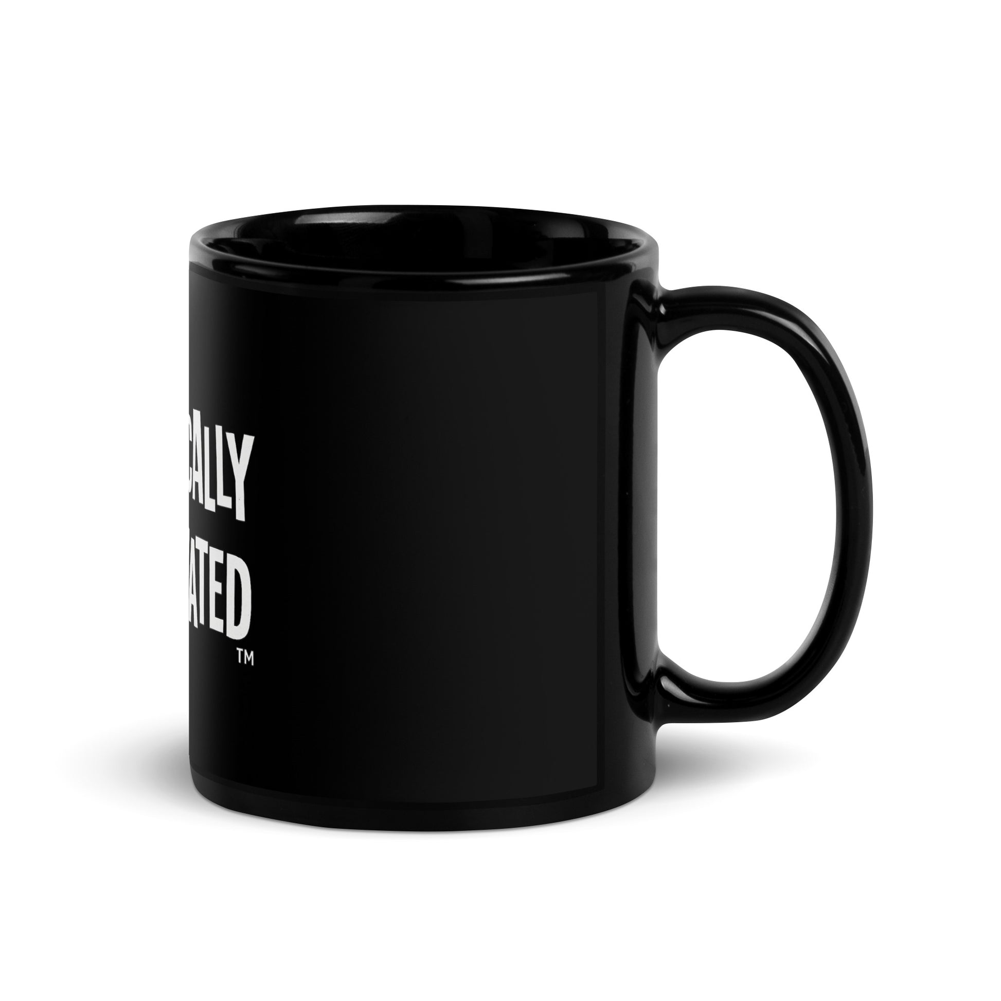 Authentically Unmotivated™ - Sarcastic Mug in Oz Handle On - Right Side | Sarcastic Mug | PureSarcasm