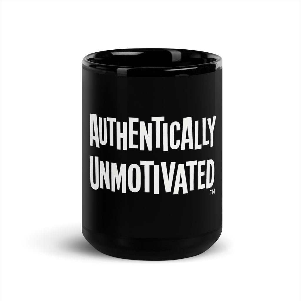 Authentically Unmotivated™ sarcastic mug from PureSarcasm