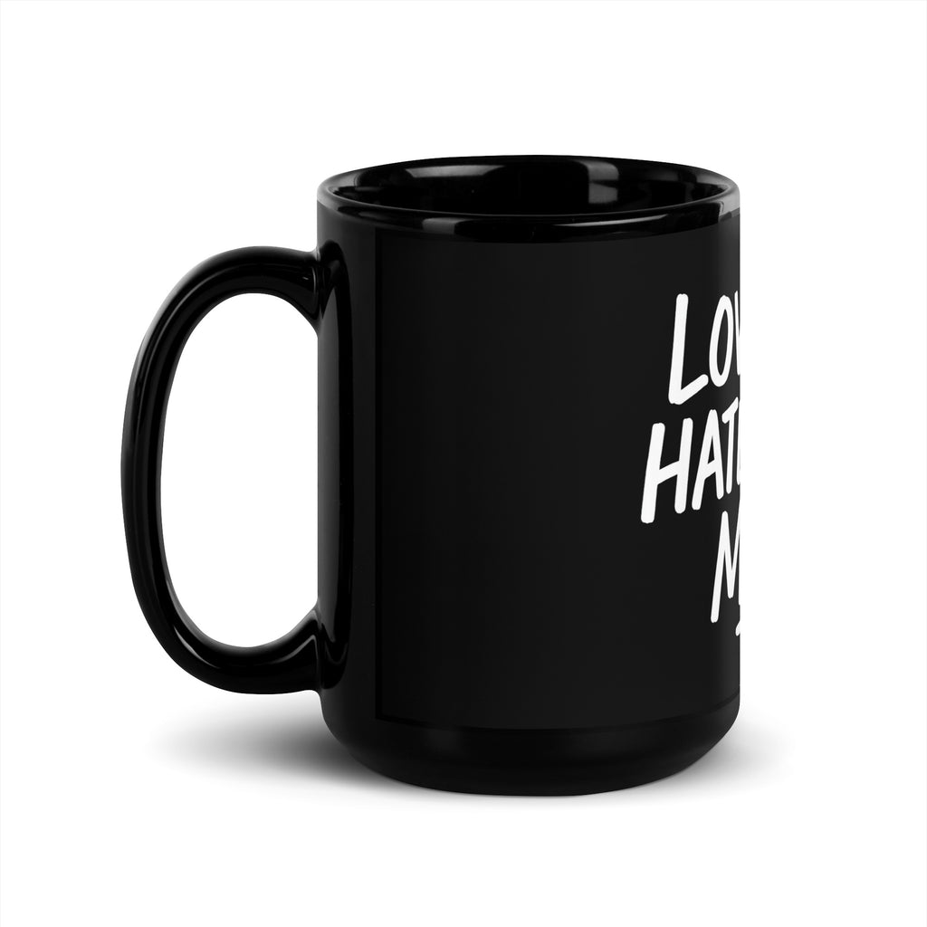 Love You, Hate Dishes More - Sarcastic Mug | PureSarcasm in Oz Handle On - Left Side | Sarcastic Mug | PureSarcasm
