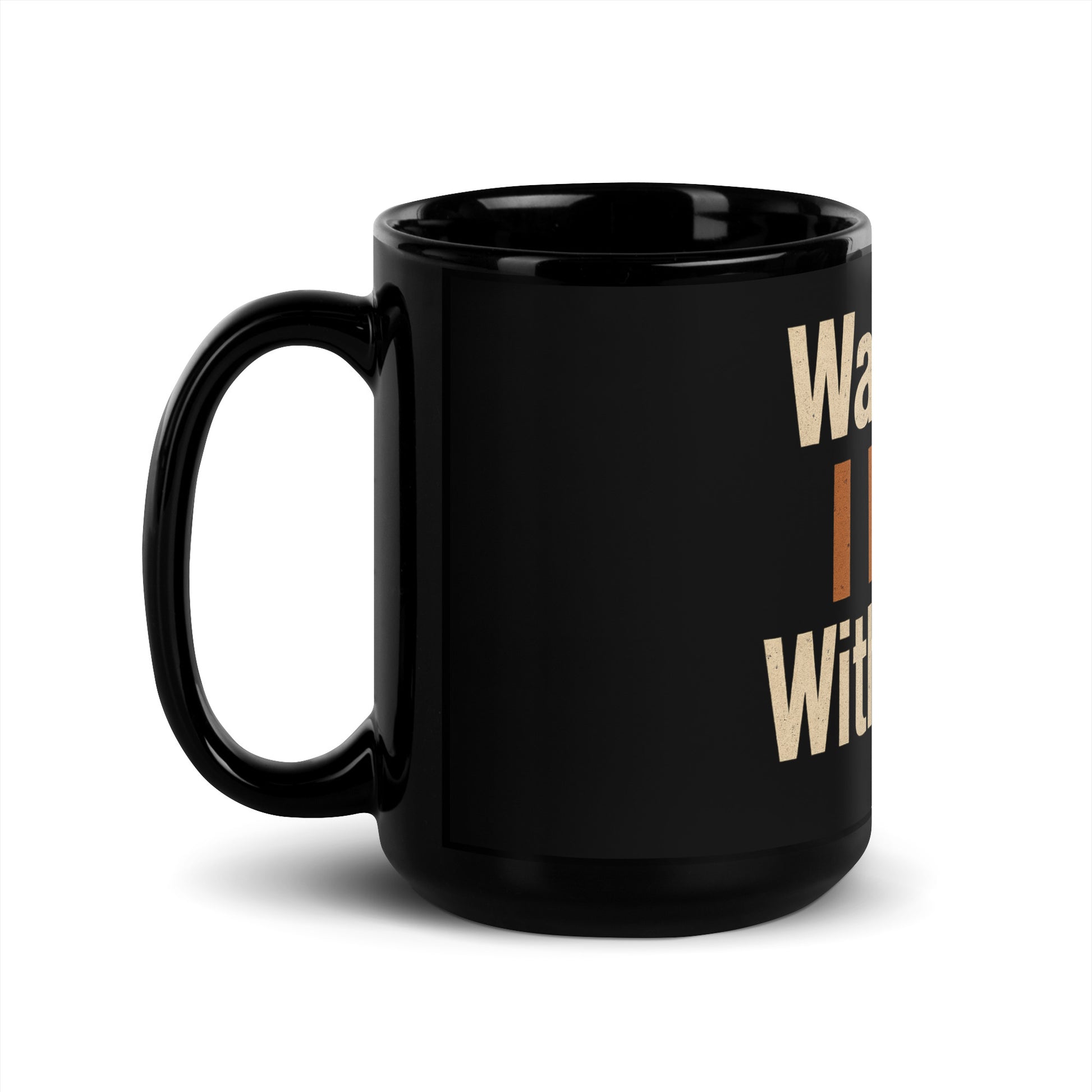 Warning: I Bite With Words - Sarcastic Mugs in Oz Handle On - Left Side | Sarcastic Mugs | PureSarcasm