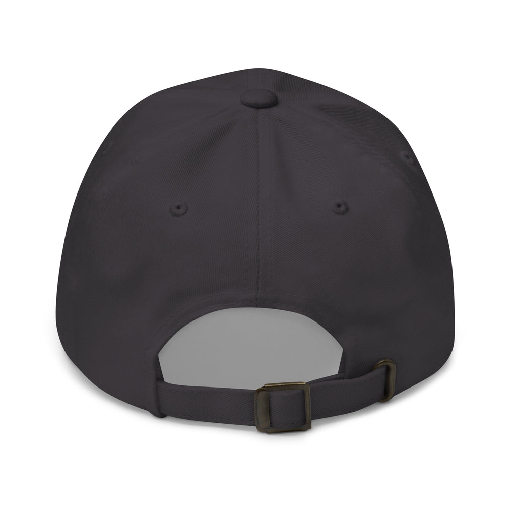 PureSarcasm sarcastic hat - dark grey, back view