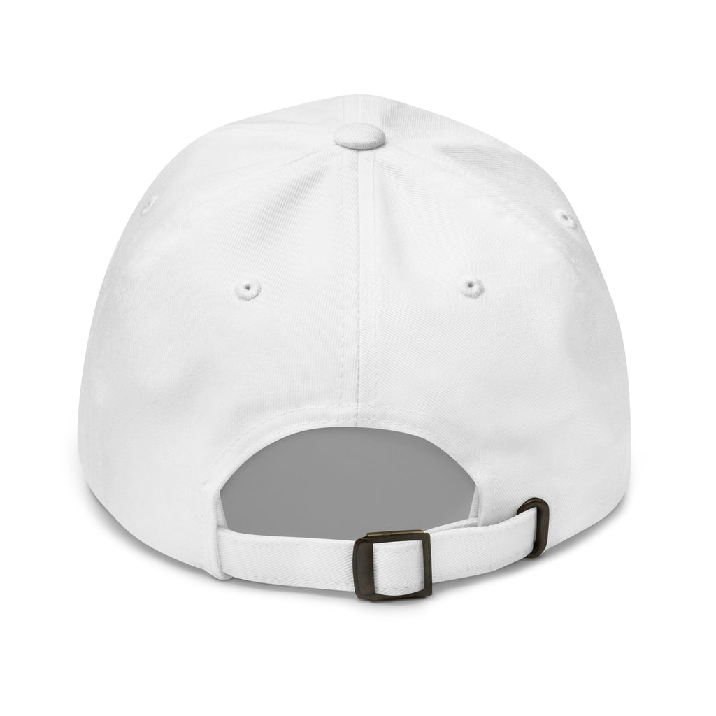 PureSarcasm sarcastic hat - dad white, back view