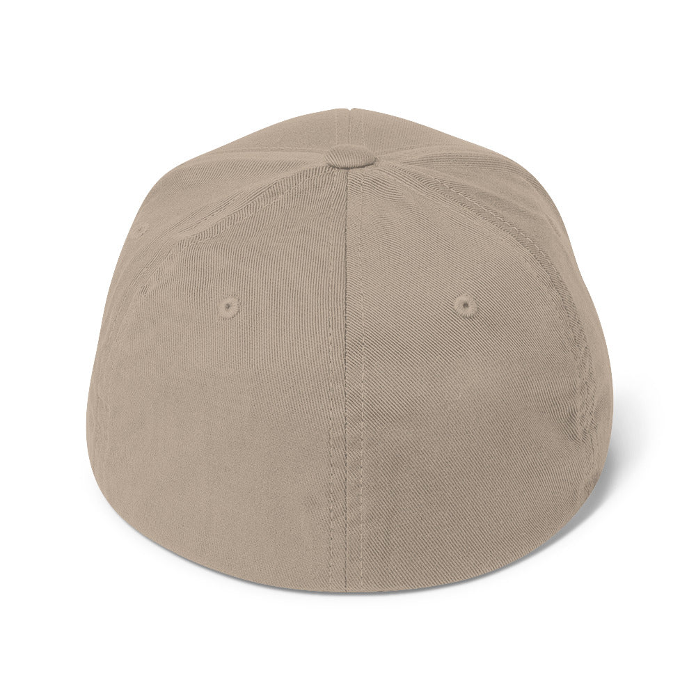PureSarcasm sarcastic hat - structured khaki, back view