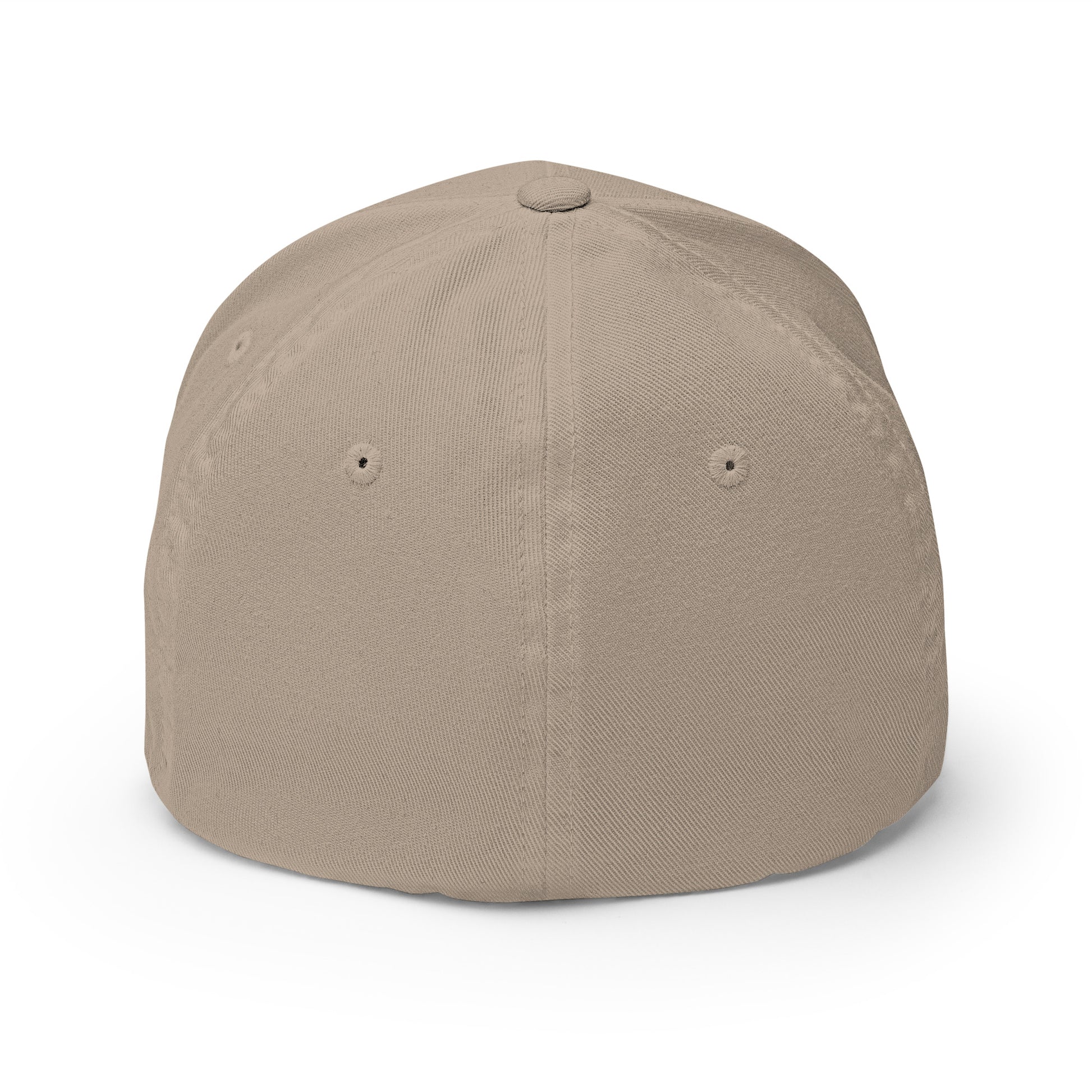 Microwaved Sleep Since 2009 - Sarcastic Hat | PureSarcasm in Structured Cap Khaki - Back View | Sarcastic Hat | PureSarcasm