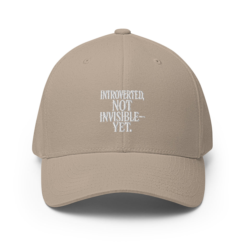 PureSarcasm sarcastic hat - structured khaki, front view