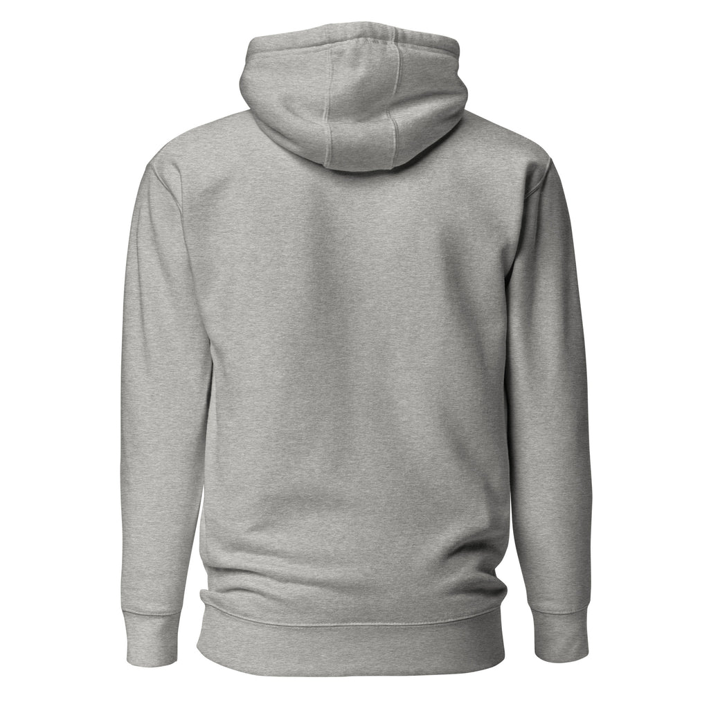 Great, Feelings Again - Sarcastic Hoodie | PureSarcasm in Hoodie Carbon Grey - Back View | Sarcastic Hoodie | PureSarcasm