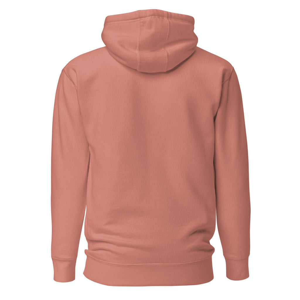 Great, Feelings Again - Sarcastic Hoodie | PureSarcasm in Hoodie Dusty Rose - Back View | Sarcastic Hoodie | PureSarcasm