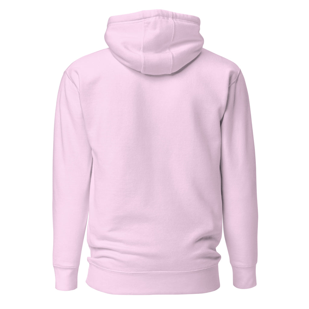 Great, Feelings Again - Sarcastic Hoodie | PureSarcasm in Pullover Hoodie Lavender - Back View | Sarcastic Hoodie | PureSarcasm