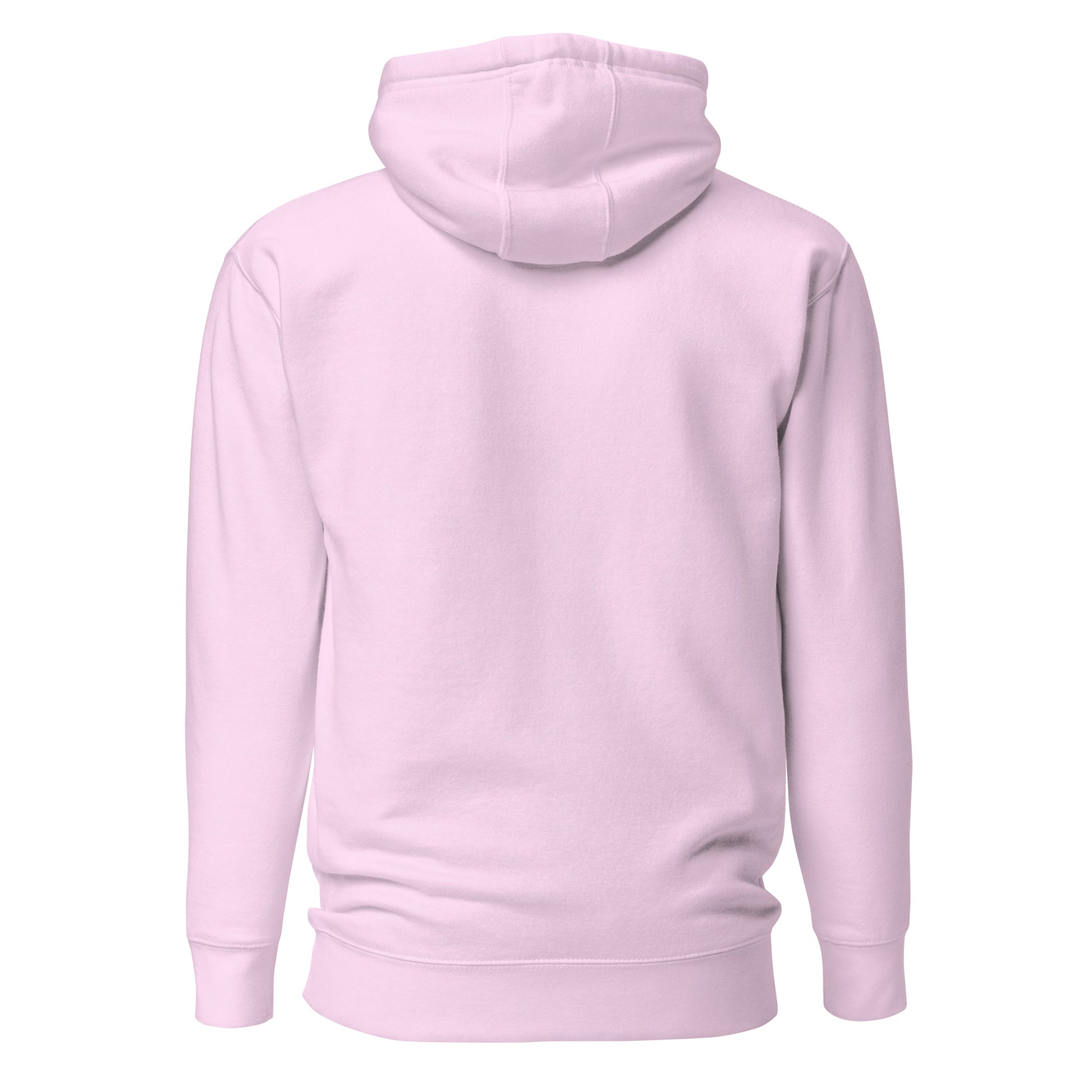 Great, Feelings Again - Sarcastic Hoodie | PureSarcasm in Pullover Hoodie Lavender - Back View | Sarcastic Hoodie | PureSarcasm