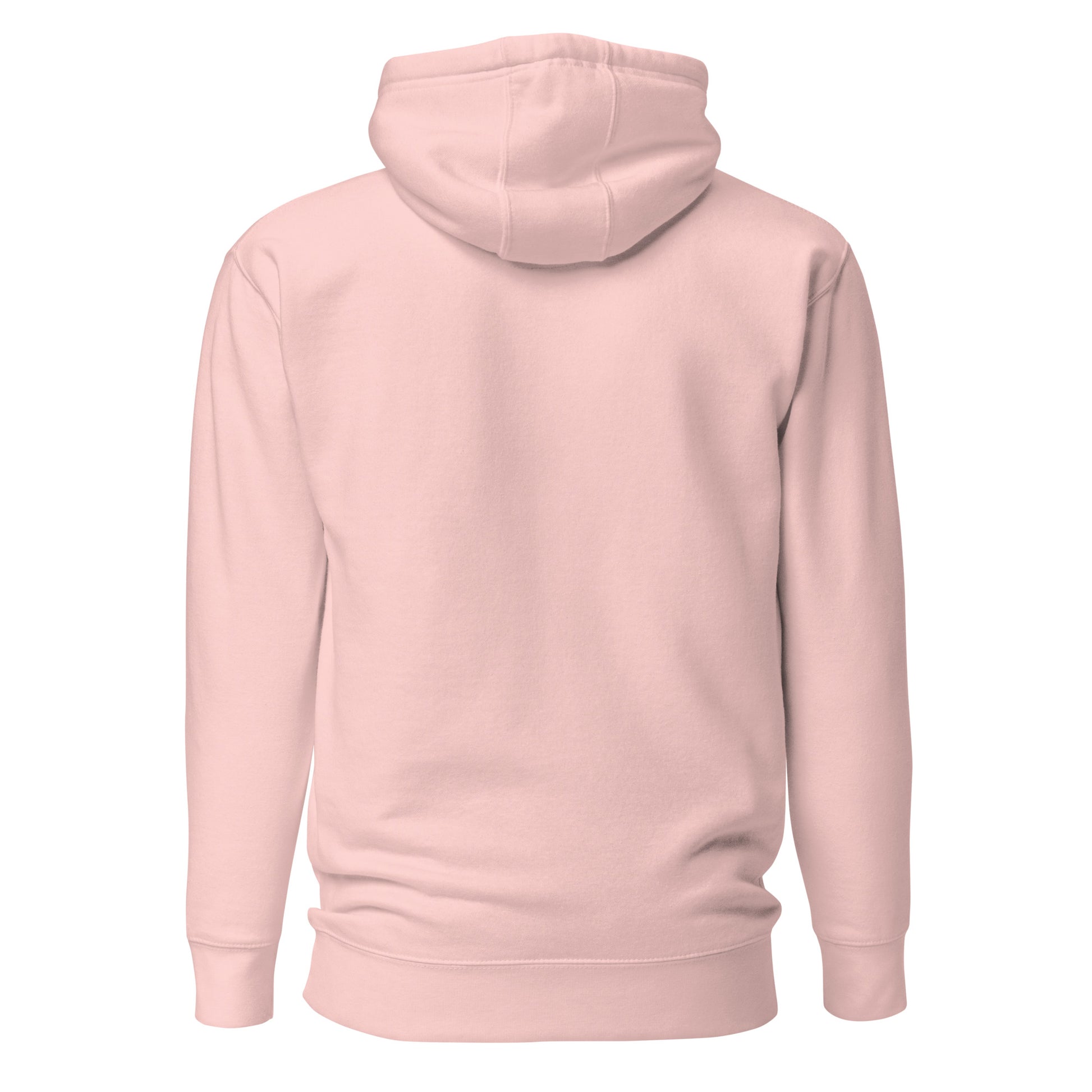 Great, Feelings Again - Sarcastic Hoodie | PureSarcasm in Hoodie Light Pink - Back View | Sarcastic Hoodie | PureSarcasm