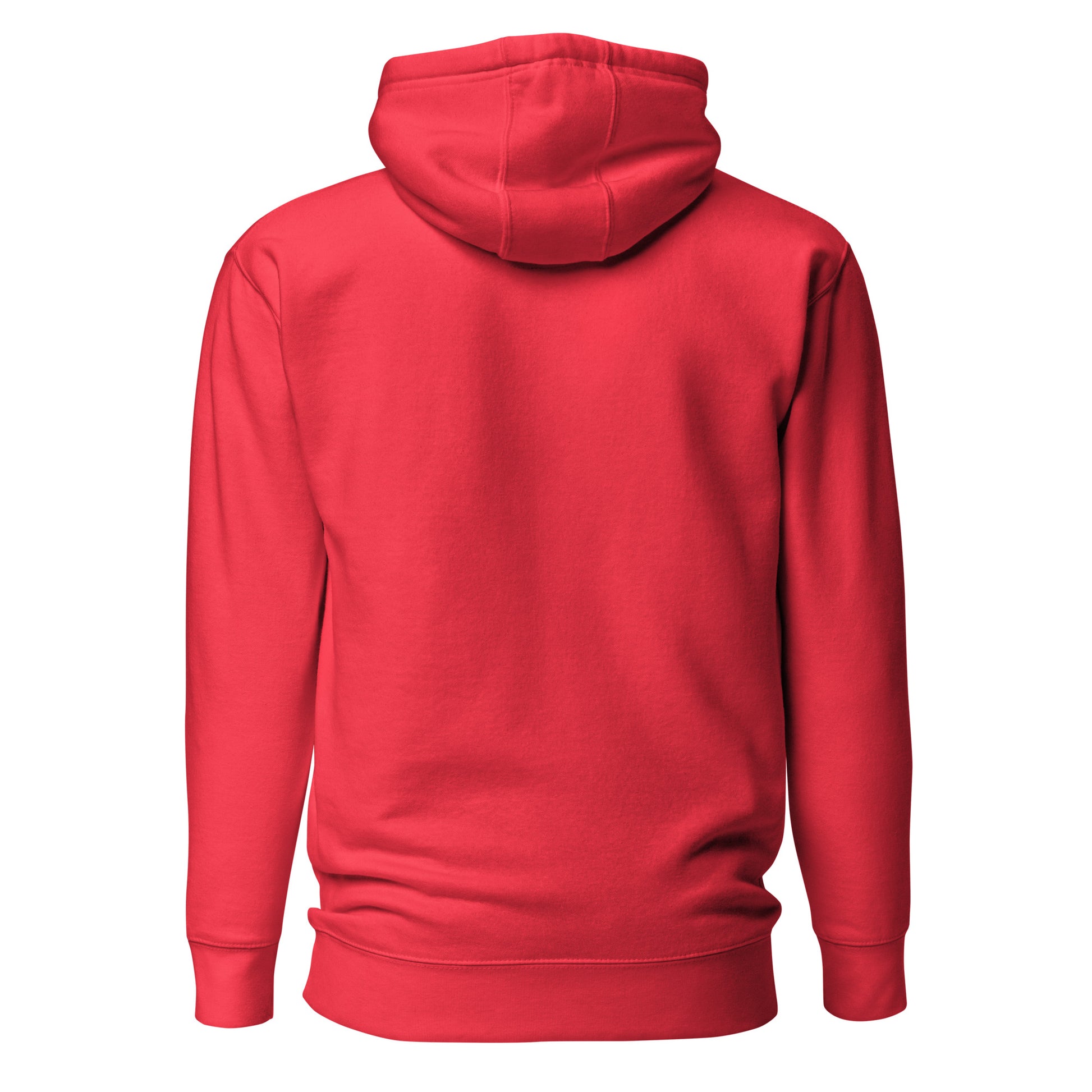Great, Feelings Again - Sarcastic Hoodie | PureSarcasm in Hoodie Team Red - Back View | Sarcastic Hoodie | PureSarcasm