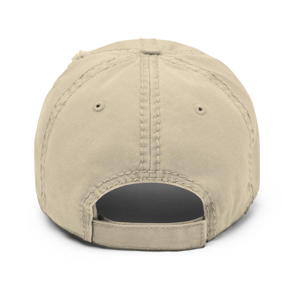 PureSarcasm sarcastic hat - dad khaki, back view