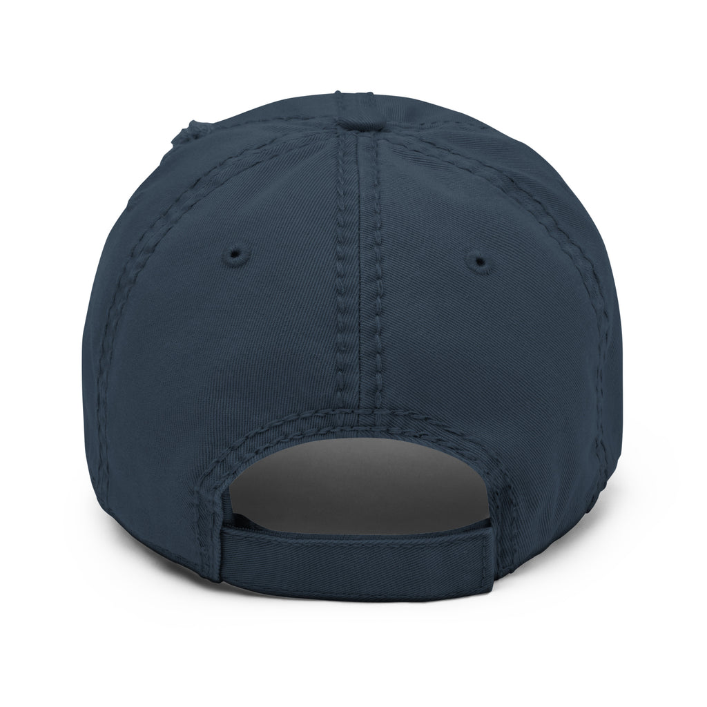 PureSarcasm sarcastic hat - dad navy, back view