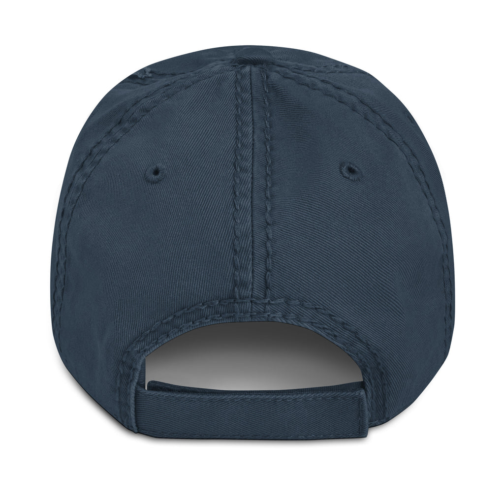 Qualified for Disappointment Only - Sarcastic Hat in Dad Hat Navy - Back View | Sarcastic Hat | PureSarcasm