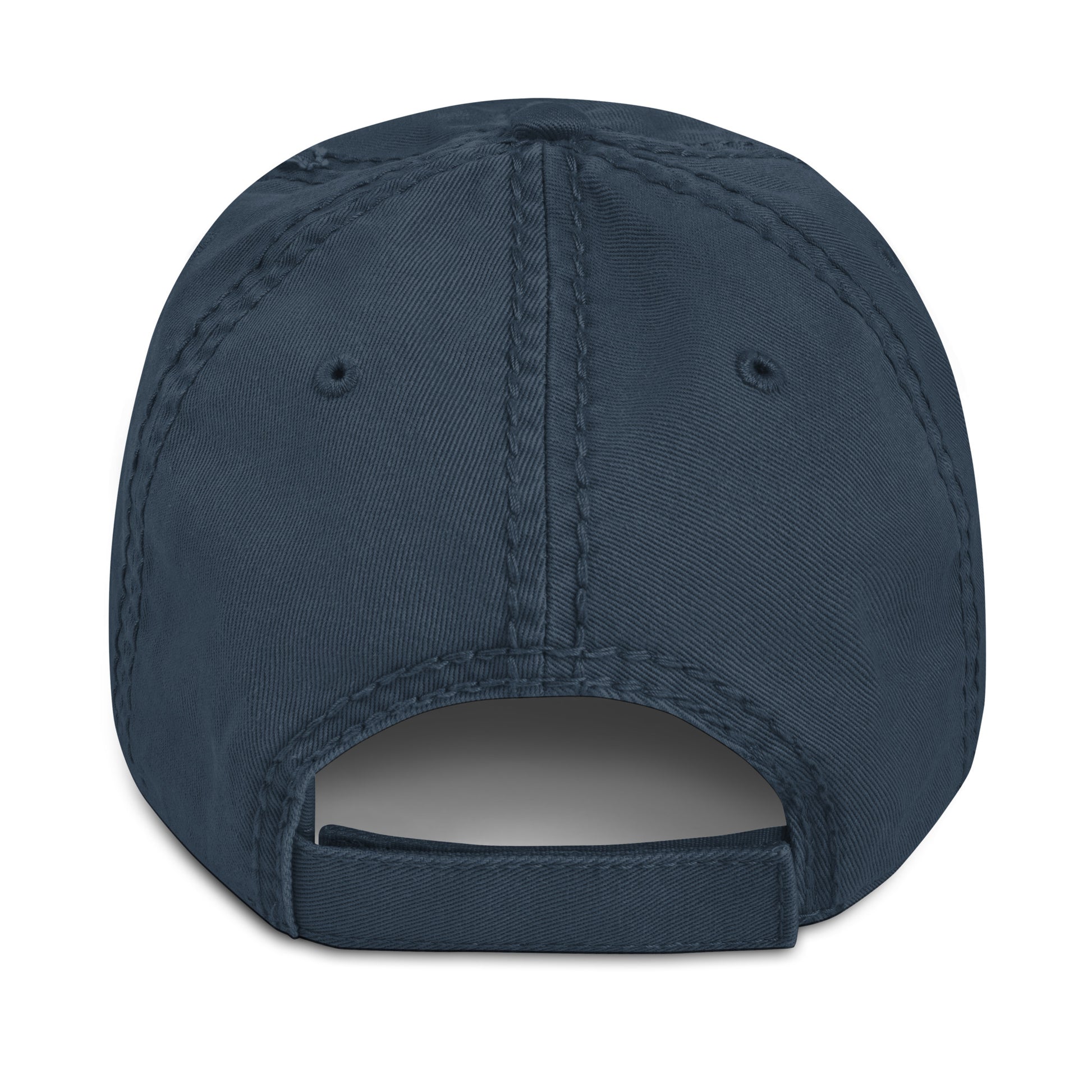 Cry-Working Since Birth - Sarcastic Hat in Dad Hat Navy - Back View | Sarcastic Hat | PureSarcasm