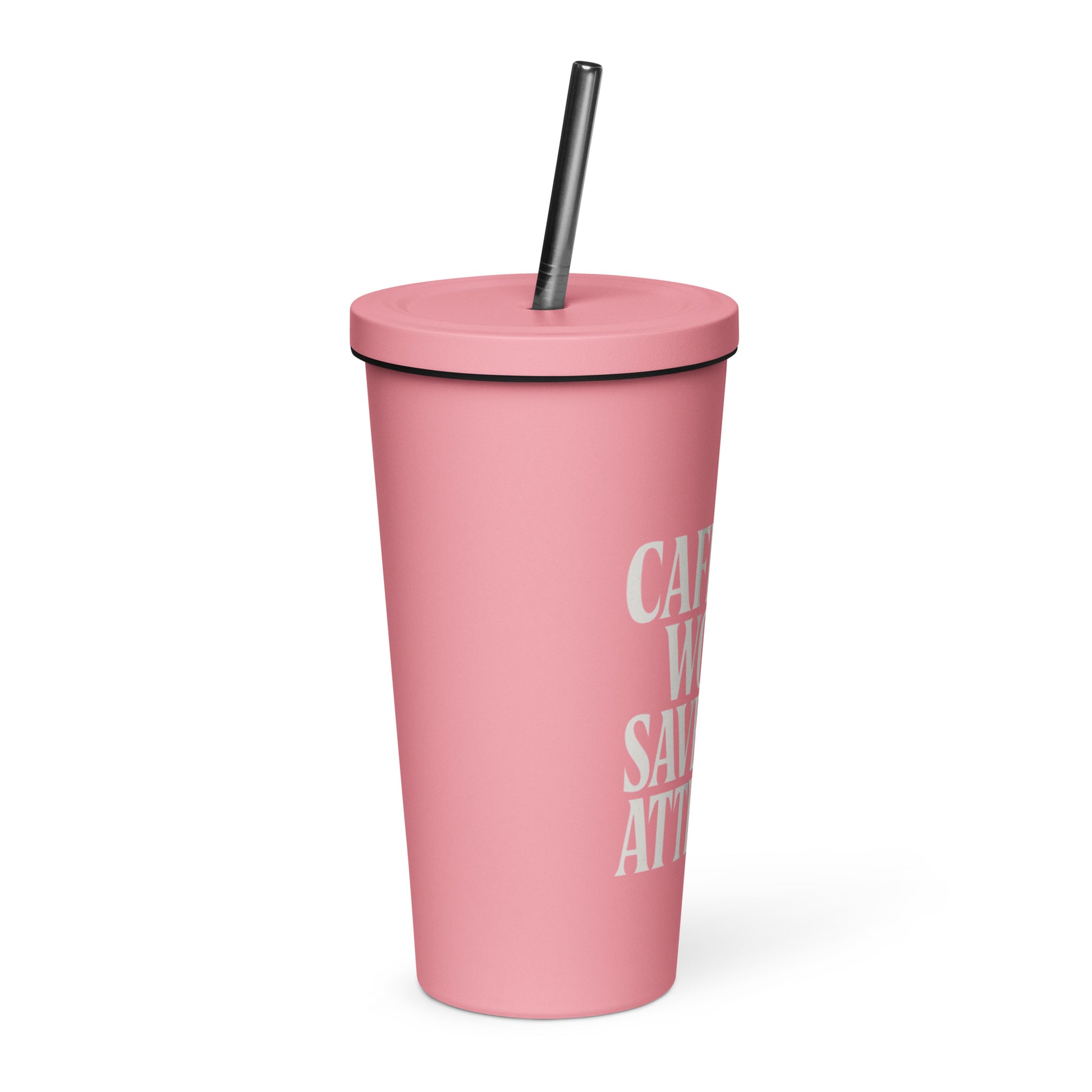 Caffeine Won’t Save This Attitude - Sarcastic Tumbler in Oz - Right Side | Sarcastic Tumbler | PureSarcasm