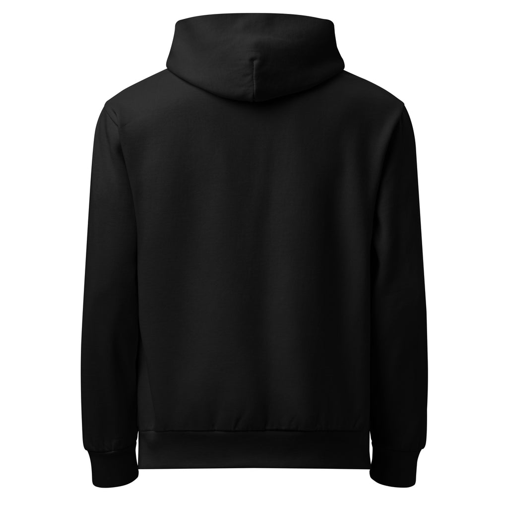 Meetings Are My Sleep Paralysis sarcastic hoodie - urban black, back view