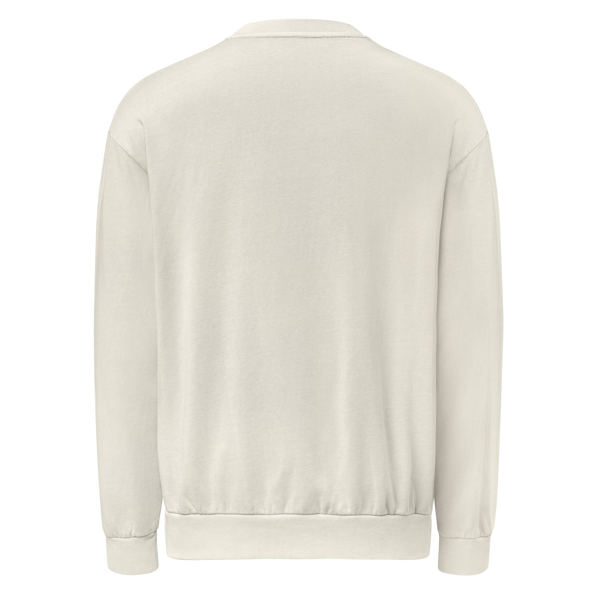 Winning at Life (Technically Alive) sarcastic sweatshirt - lunar rock, back view