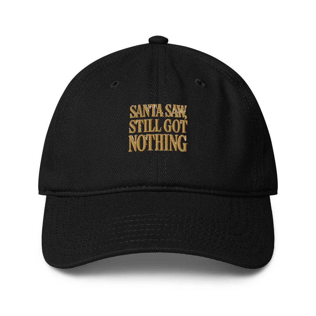 PureSarcasm sarcastic hat - baseball black, front view