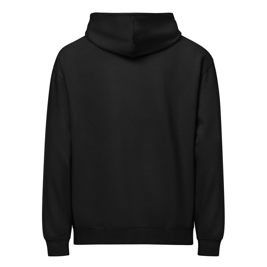 PureSarcasm sarcastic hoodie - black, back view