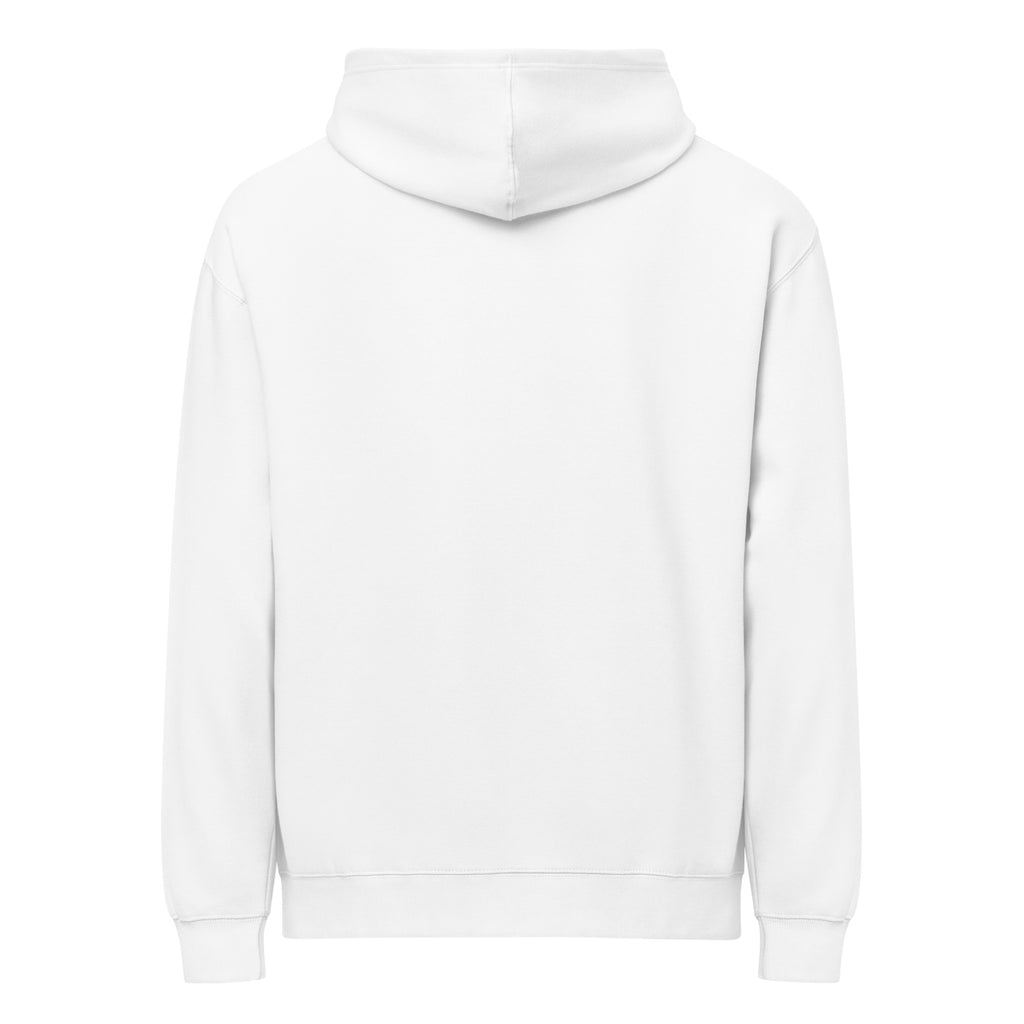 PureSarcasm sarcastic hoodie - white, back view